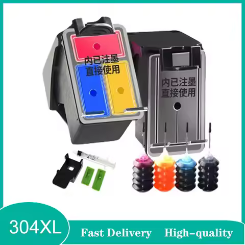 Vilaxh For 304 xl Ink Cartridge For HP 304 xl For HP Deskjet 2620 2630 2632 3720 3730 envy 5010 5030