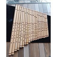 suling bambu suling dangdut 1 set isi 21 biji