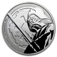 2018 New Zealand Mint Niue Star Wars Darth Vader Lightsaber 1 oz .999 Silver Coin BU 1oz