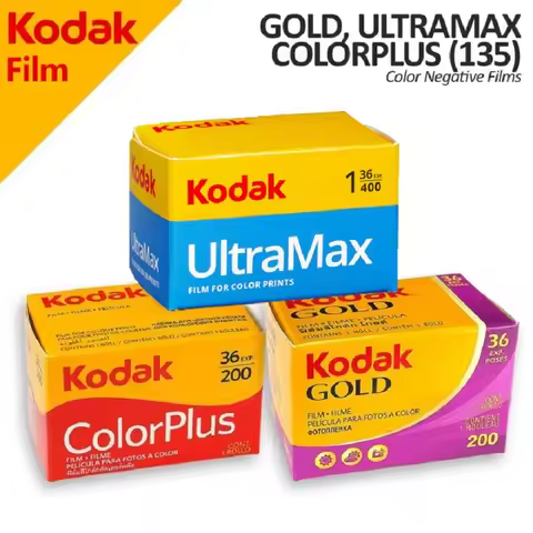 KODAK ColorPlus 200 /UltraMax 400/Gold 200 Color Print 35mm Film 36 Exposure per Roll Fit For M35 / 