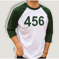 Fatigue - Raglan Squid Game 3/4 Sleeve T-Shirt