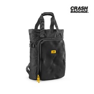 CRASH BAGGAGE กระเป๋าถือและกระเป๋าสะพายหลัง รุ่น TOTE BAG สีดำ