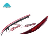 2PCS for Kia K3 Cerato Forte 2012 2013 2014 Car Red Len Led Rear Bumper Reflector LED Stop Brake Lig