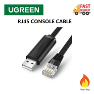 UGREEN USB to RJ45 Console Cable RS232 Serial Adapter for Cisco Router 1.5m USB RJ 45 8P8C Converter USB Console Cable ( UG-CM204-50773 )