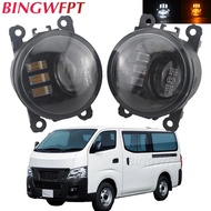 2in1 Car Front Fog Light Assembly LED Fog Daytime Running Lamp DRL 12V For Nissan NV350 Caravan Urva