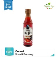 Chung Jung One Sauce Canari 500 Gram / Botol Saus Kecap Ikan Korea Daesang Bumbu Rempah Saos Instant