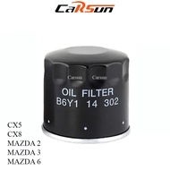 (C263) Engine Oil Filter for Mazda 2, Mazda 3, Mazda 6, Mazda CX5, Mazda CX8 OEM (B6Y114302A, PE0114