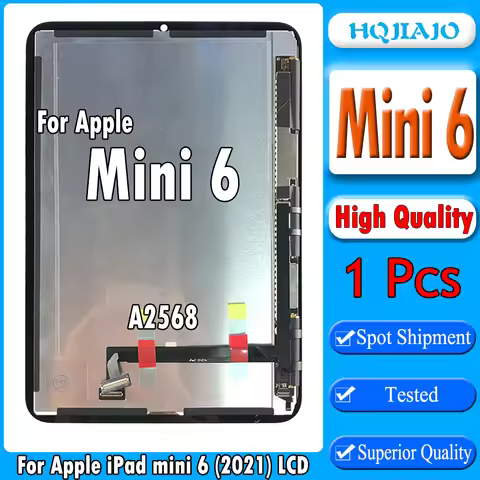 8.3" IPS For iPad Mini 6 LCD A2567 A2568 A2569 Tablet Display Touch Screen Digitizer Assembly For iP