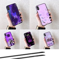 18FG Bts Logo Purple Phone Case For iphone 5 5S 6 6S 7 8 Plus X XS Max XR SE 2016 2020