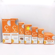 Ready Stock Fast Shipping English Russian Vitamin C Skin Care Product Set VC Moisturizing Moisturizi