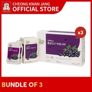 [Bundle of 3] Cheong Kwan Jang Aronia with Korean Red Ginseng Pouch  (50ml x 30 pouches x 3 boxes)