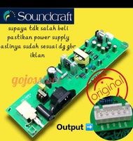 psu mixer audio untuk merek soundcraft efx dan mfx series