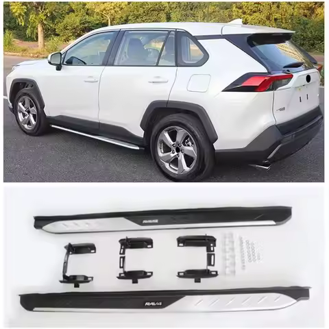 For TOYOTA RAV4 RAV 4 2019 2020 2021 2022 2023 2024 2025 Running Boards Side Step Bar Pedals High Qu