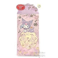 SANRIO - Kuromi 港版 2023 兔年 賀年 通花造型 特式 利是封 6個裝 紅封包 紅包 壓歲錢 新年 8.7x16.5cm 酷洛米 庫洛米 可羅米