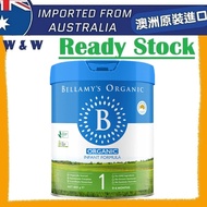 [AUS Import EXP: 09/2027] Bellamys Organic Baby Formula Infant Baby Milk Step 1 ( 0-6 months ) ( 800