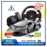 RC Wireless Steering Outdoor Indoor Mainan Kereta Kawalan Jauh With Foot Pedal