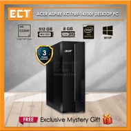 Acer Aspire XC1785-14100F / 14400F / 14700F Desktop PC (I3-14100 / I5-14400 / I7-14700,512 GB SSD,8G