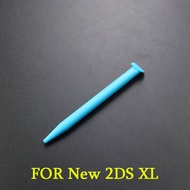 【Customizable】 2PCS Blue Metal Retractable Stylus Plastic Stylus Touch Screen Pen for 2DS 3DS New 2D