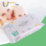 Wet Wipes Baby Wipes Large Bag 80 Wipes 80 Wet Wipes Portable Sealed Cleansing Anti Bacterial Wipes