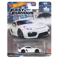 Hot Wheels PORSCHE 718 CAYMAN GT4 Fast Furious Premium