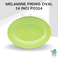 Micton Premium Melamine Oval Plate 14 Inch P0314 Dinner Plate Dinner Plate Dinner Container Dinner P
