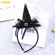 Halloween Witch Hat Headband Classic Spider Web Witch Pumpkin Hat Headband Cosplay Costume Halloween