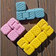 Happy Flexi Cube Fidget Playfold Long-Lasting Stress Reliever Kids Toy Fidget Cube