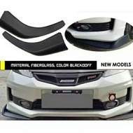 winglet lips bumper depan mobil universal 1 set 2 pcs Yaris bakpao