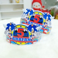 Birthday Hat / Birthday Headdress - Sonic