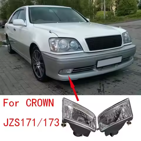 81210-30250 81220-30230 A Pair Car Fog Light Bar Lights For Toyota Crown JZS171 JZS173 JZS175 1999 2