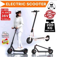 E-scooter Smart Malaysia Stock Electric Scooter Bike Long Range Adult 15-20km Life Portable LED Scoo