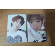 NCT wish color photocard set sakuya
