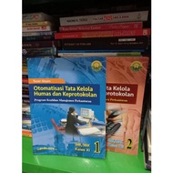 Used book AUTOMATION OF PUBLIC RELATIONSHIPS AND PROTOCOL for vocational school class x xi Yudistira