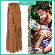 POOP Women s Hippie Fringe Boot Covers 60s 70s Tassels Leg Warmers Hippie Costume