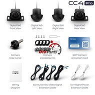 Digital 360 Square Cameras - Exclusive for Teyes CC4 PRO