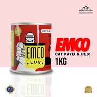 EMCO 1 Kg EMCOLUX Synthetic Enamel Cat besi dan kayu