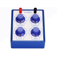 Portable Class I Resistance Box (0-9999Ω) - Physics Lab Equipment for Electrical Experiments