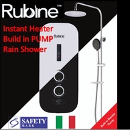 Rubine Instant Water heater RWH-1388/ RWH-2388/ RWH-3388/ Booster Pump/ Rain shower