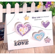 3D Card Universal Wishes Card/ Mother's Day/ Birthday Card / Wishes Card/ Greeting Card