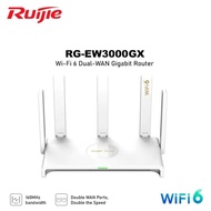 Ruijie Reyee RG-EW3000GX Wi-Fi 6 AX3000 Dual Band Gigabit Wireless Mesh Router