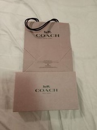 Coach紙盒+紙袋
