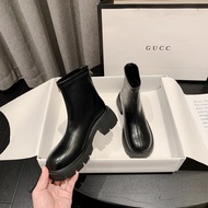 Women's Thick-Soled Short Boots - Stylish Fall/Winter 2023 Martin Boots