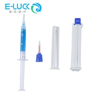 Tooth Whitener Dual Barrel Teeth Whitening Gel 35%hydrogen Peroxide+Blue Desensitizing Gel Set