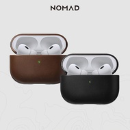 美國NOMAD AirPods Pro (第2代) 嚴選Classic皮革保護收納盒棕色