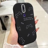 Case For OPPO F11 Pro F9 A7X A9 2019 A9X Realme 2 U1 Coffee Cartoon Cat Phone