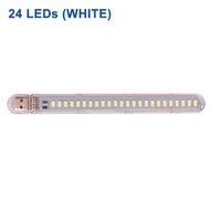 DC 5V LAMPU PORTABLE! Lampu Baca Mini LED USB Strip! Lampu USB LED Portabel Mini Lampu Buku 24 LED L