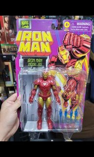 HASBRO MARVEL LEGENDS IRON MAN COMICS RETRO IRON MAN MODEL 20 ACTION FIGURE cei$180#marvellegends #i