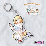 GANTUNGAN Amelia Watson Hololive Keychain Keychain/ Vtuber Anime Keychain