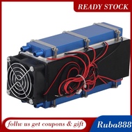 Ruba888 Thermoelectric Cooler 8-Chip Stable Work Test Bench Small Space Cooling for Pet Bed Plate
