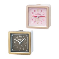 SEIKO KR898B Alarm Clock Table clock Analog LED Backlight Copper Color